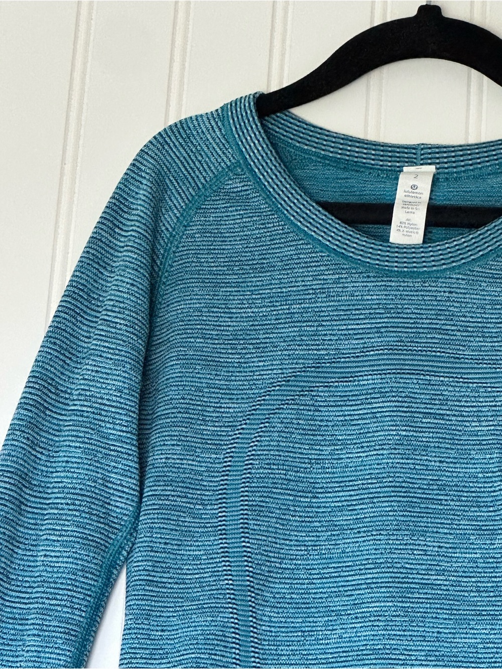 Lululemon Teal Long-Sleeve Top, Lulu Workout Top, bundle for offer🩵